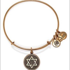 Alex and Ani Star of David Expandable Wire Bangle